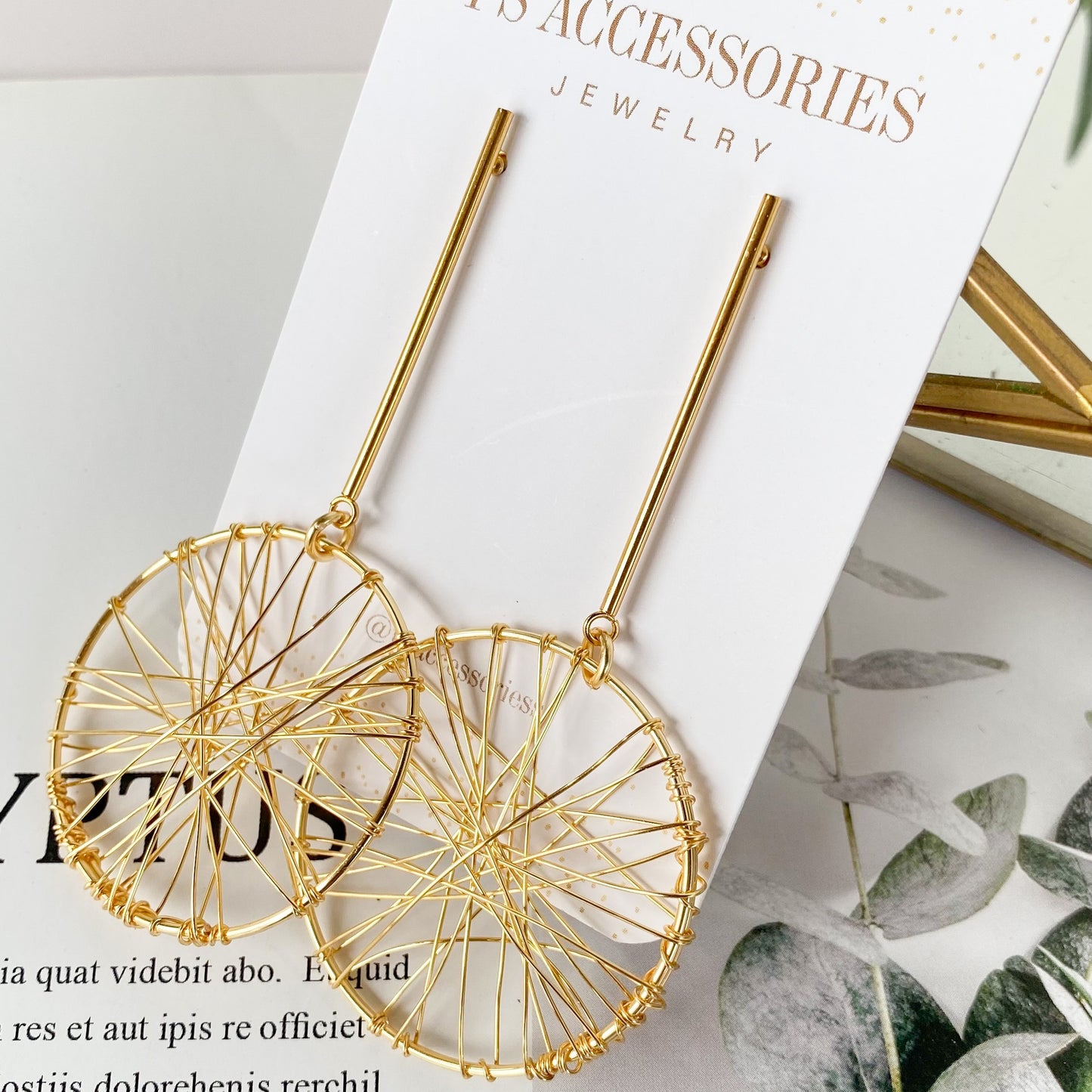 Dreamcatcher Earrings with stoppers