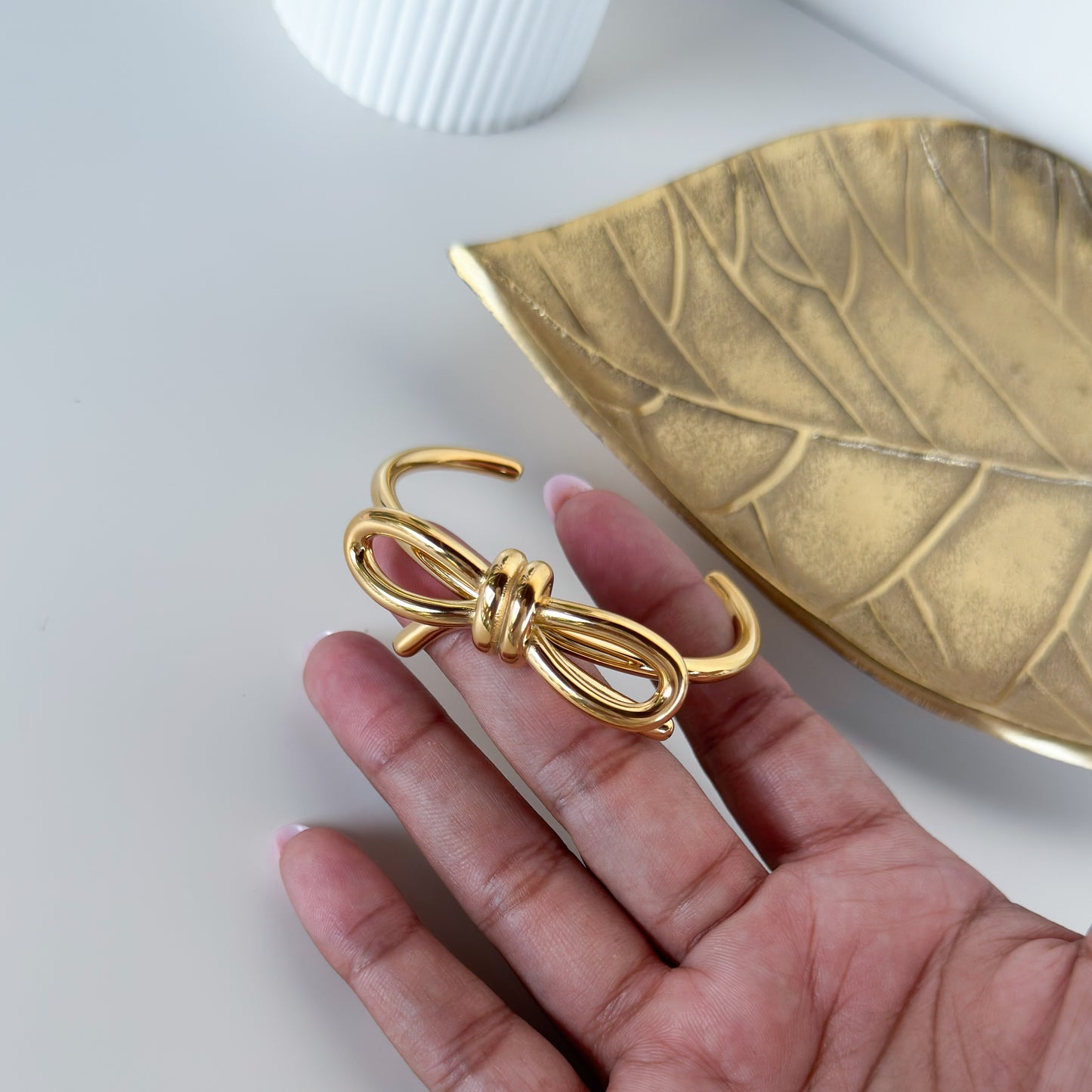 Bow Knot Cuff Bracelet