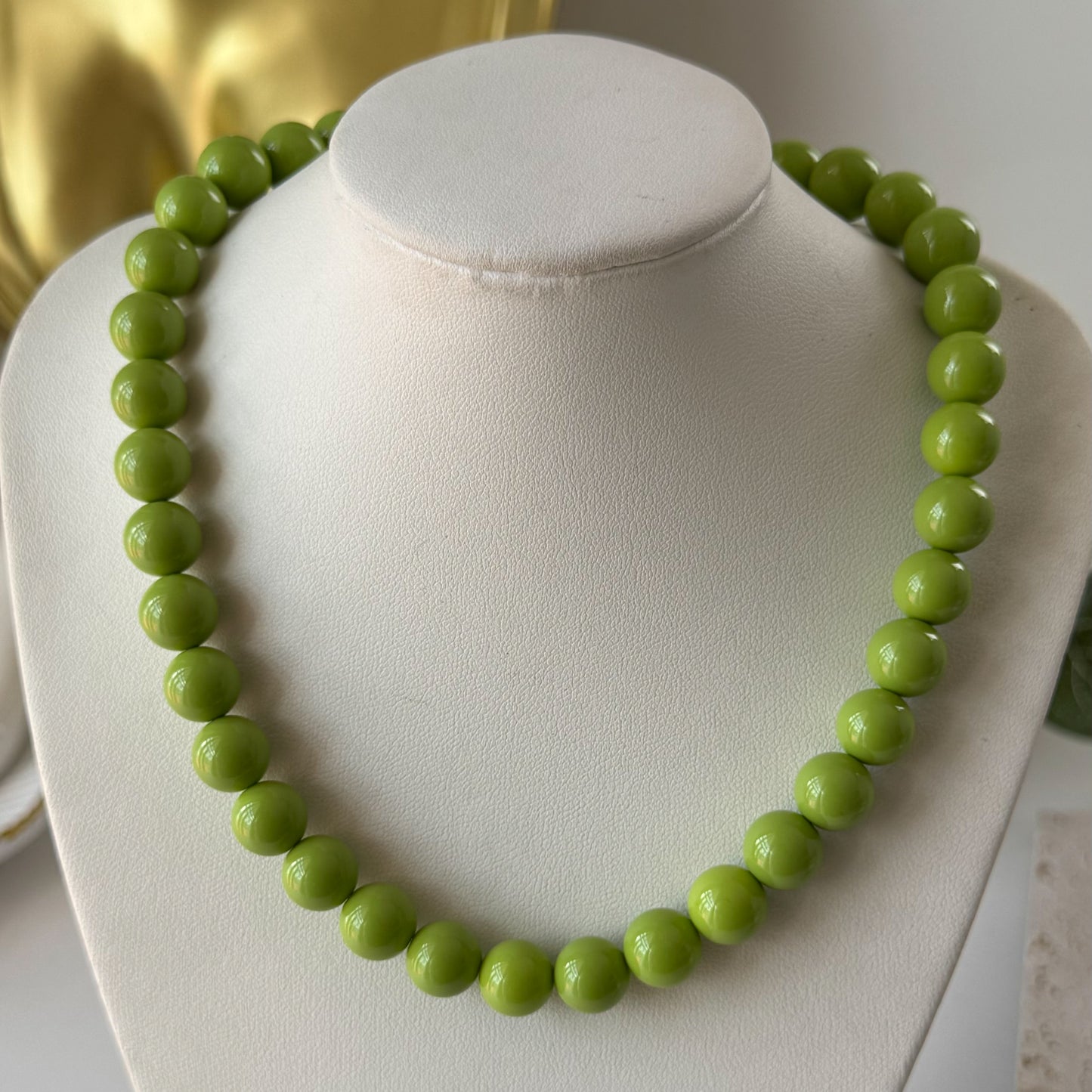 Chunky Trendy Beaded Necklace
