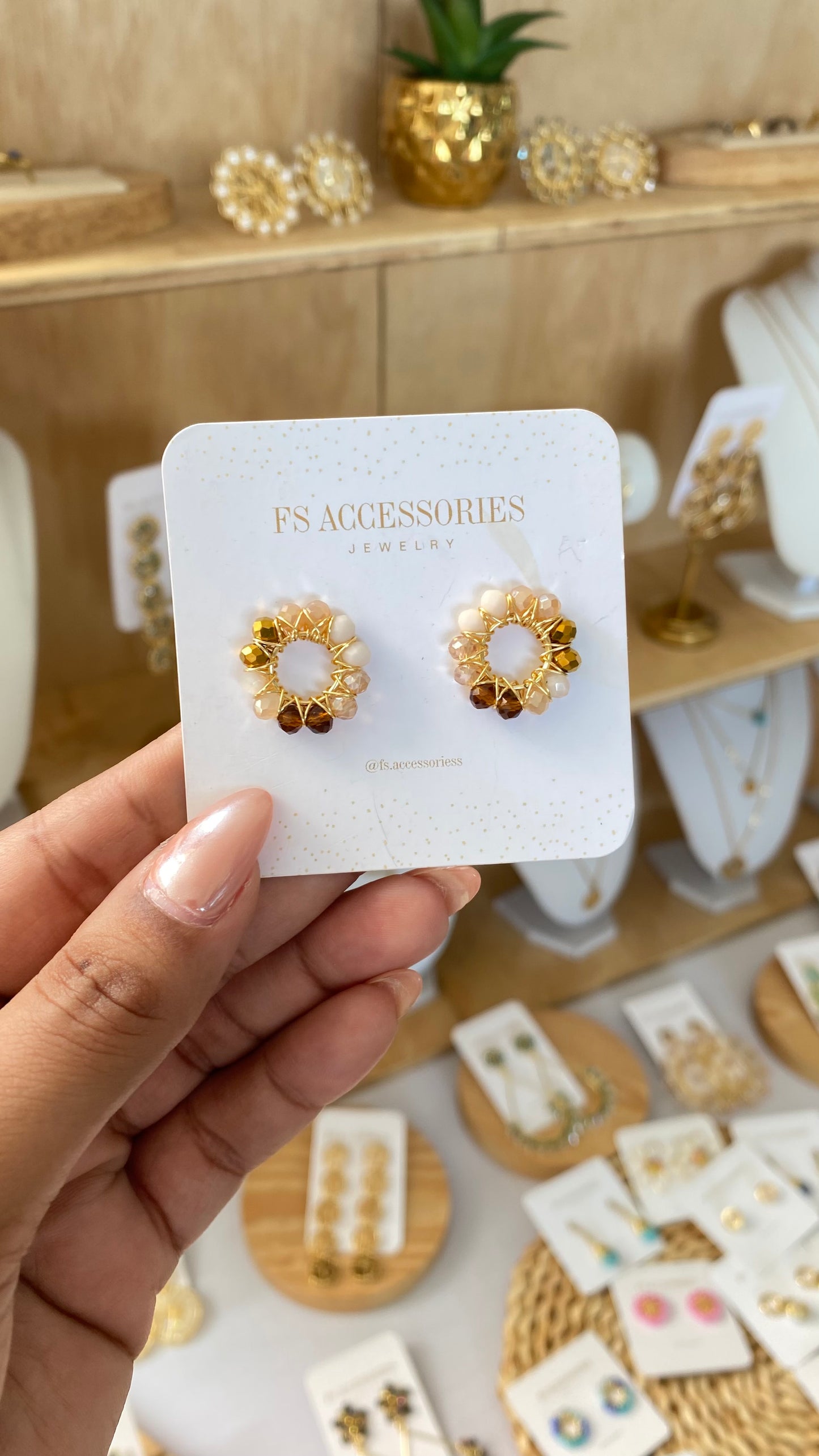 Reina Stud Earrings