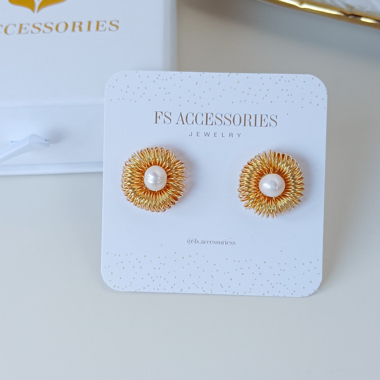 Irina Flower Studs