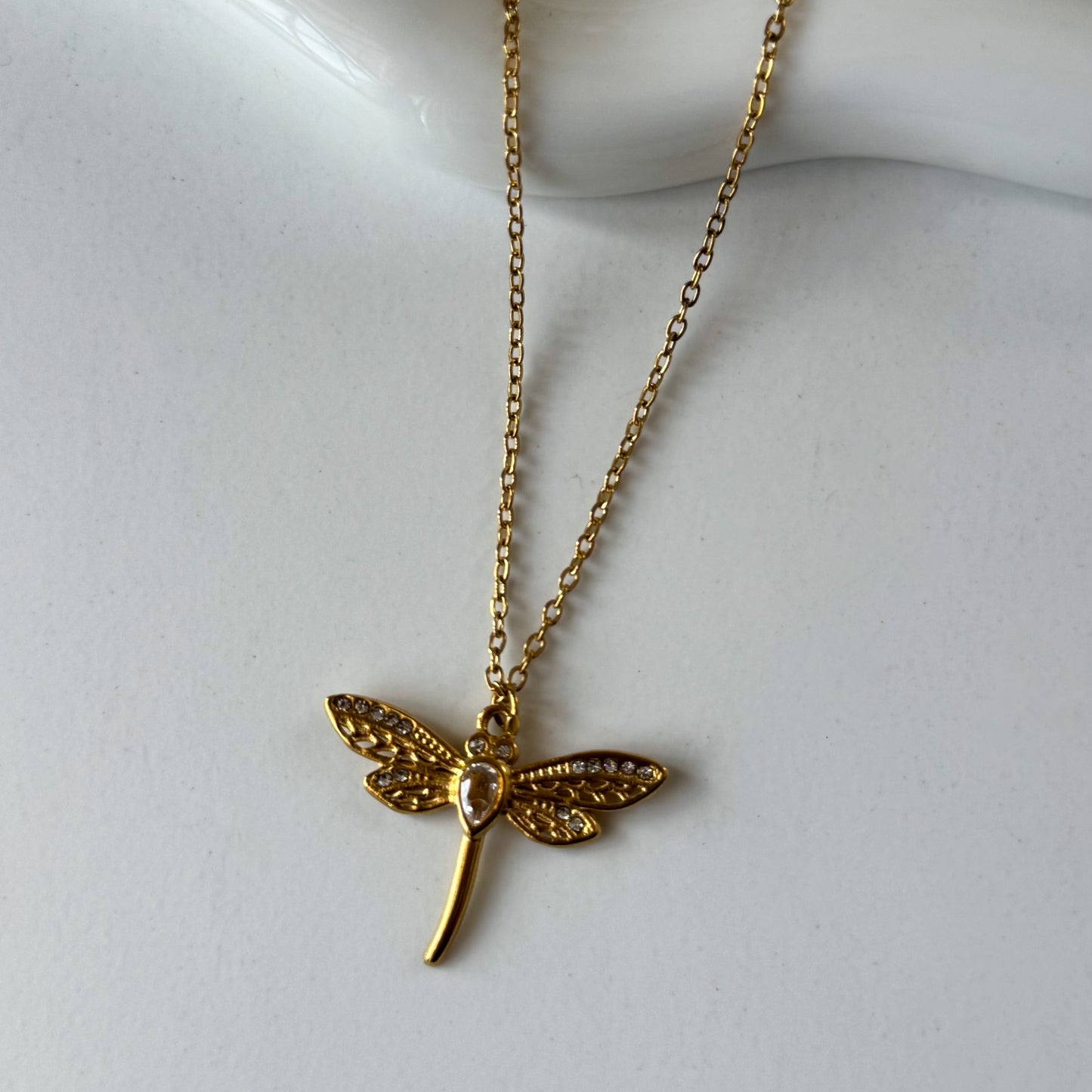 CZ Dragonfly Chain