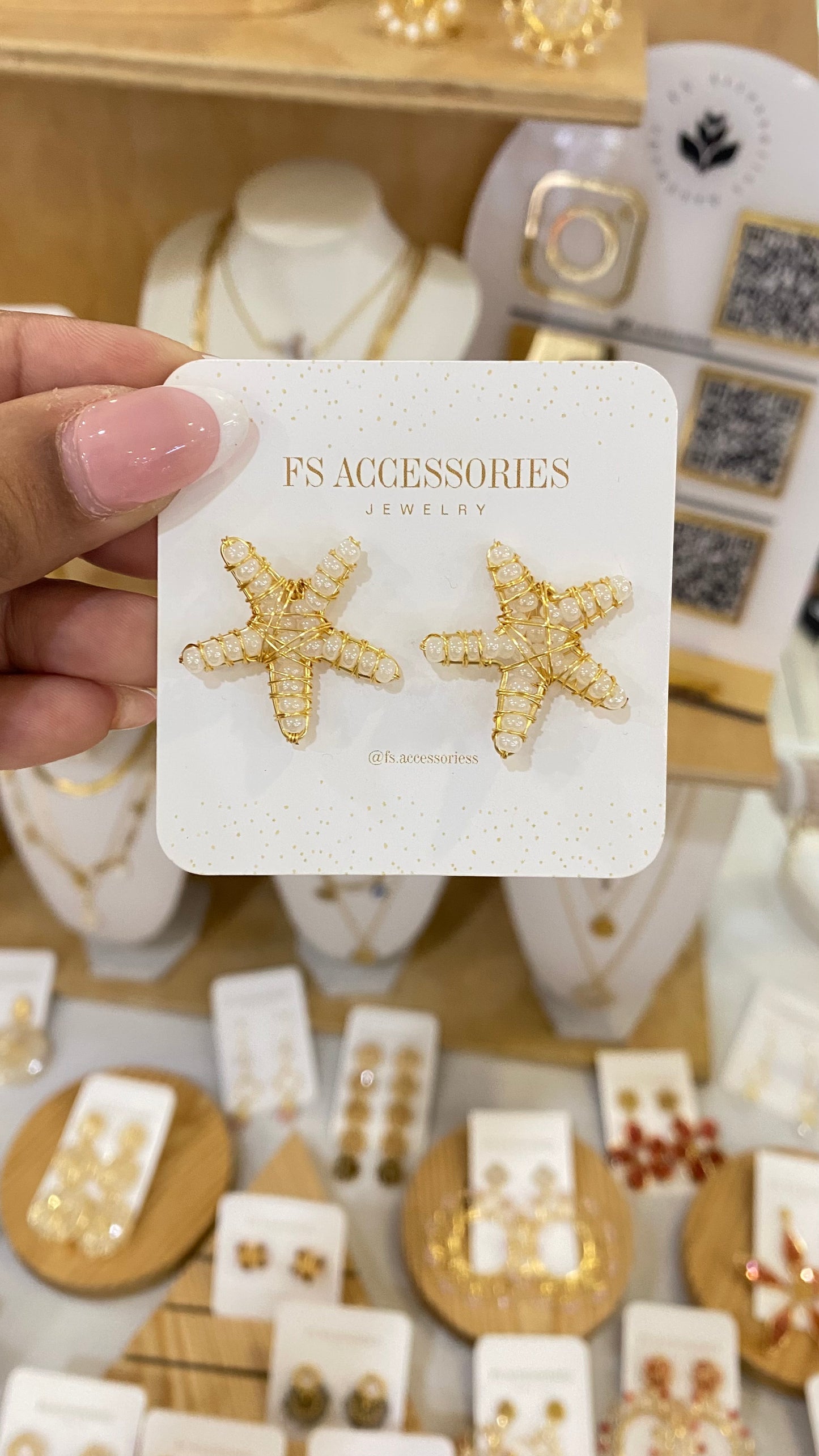 Mini Starfish Studs