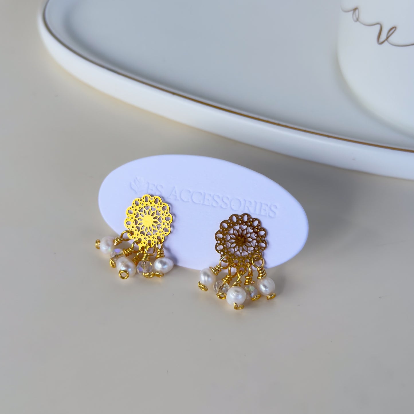 Alluring Pearl Earrings