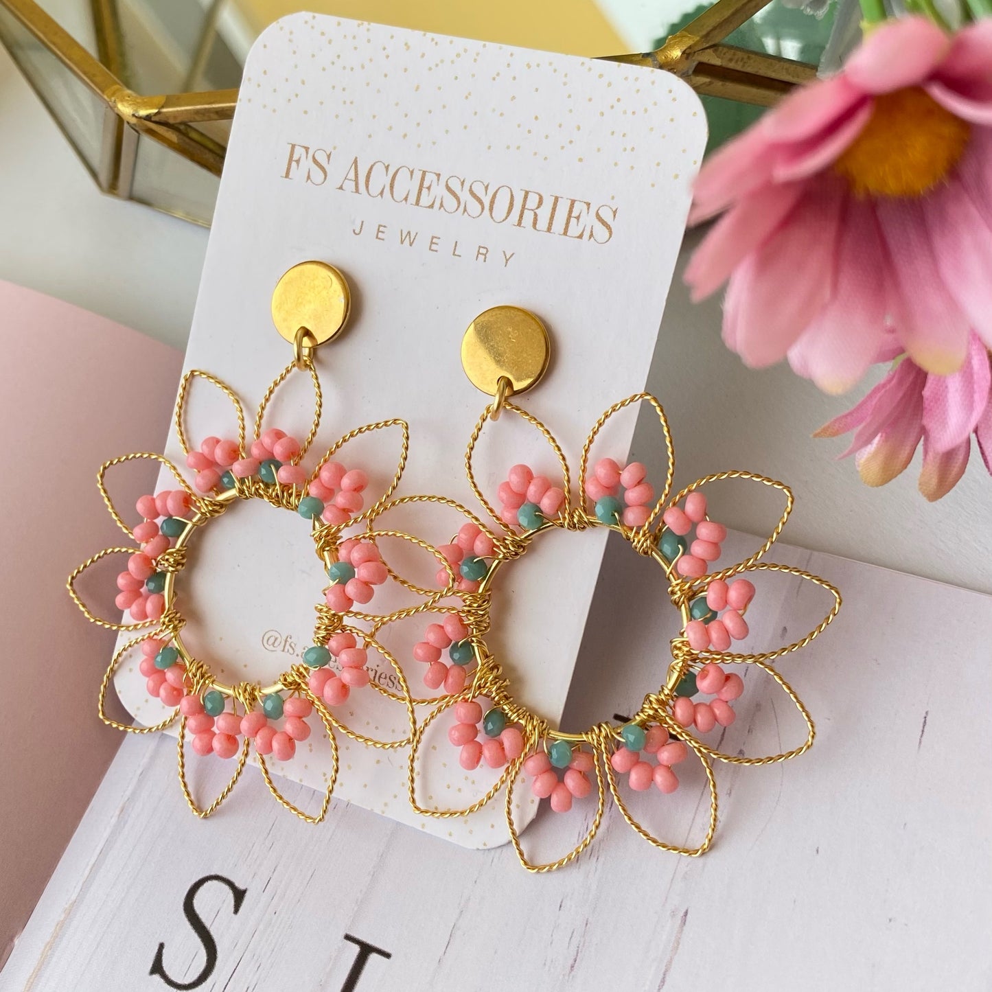Valentina Flower Earrings