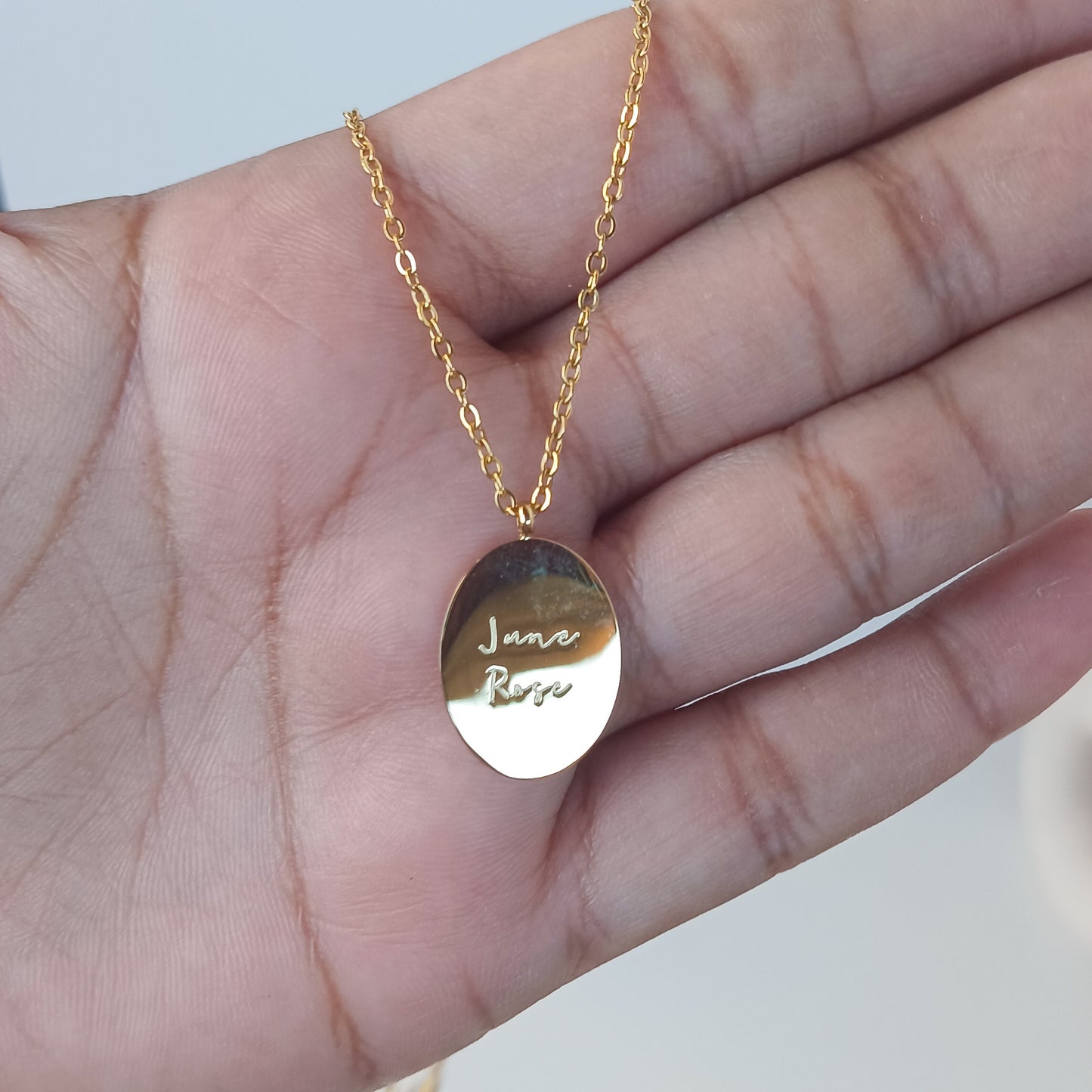 Floral Birth Month Necklace