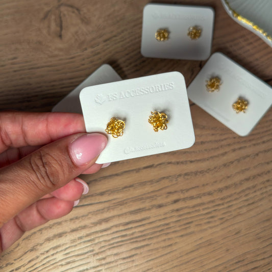 Gold ball studs