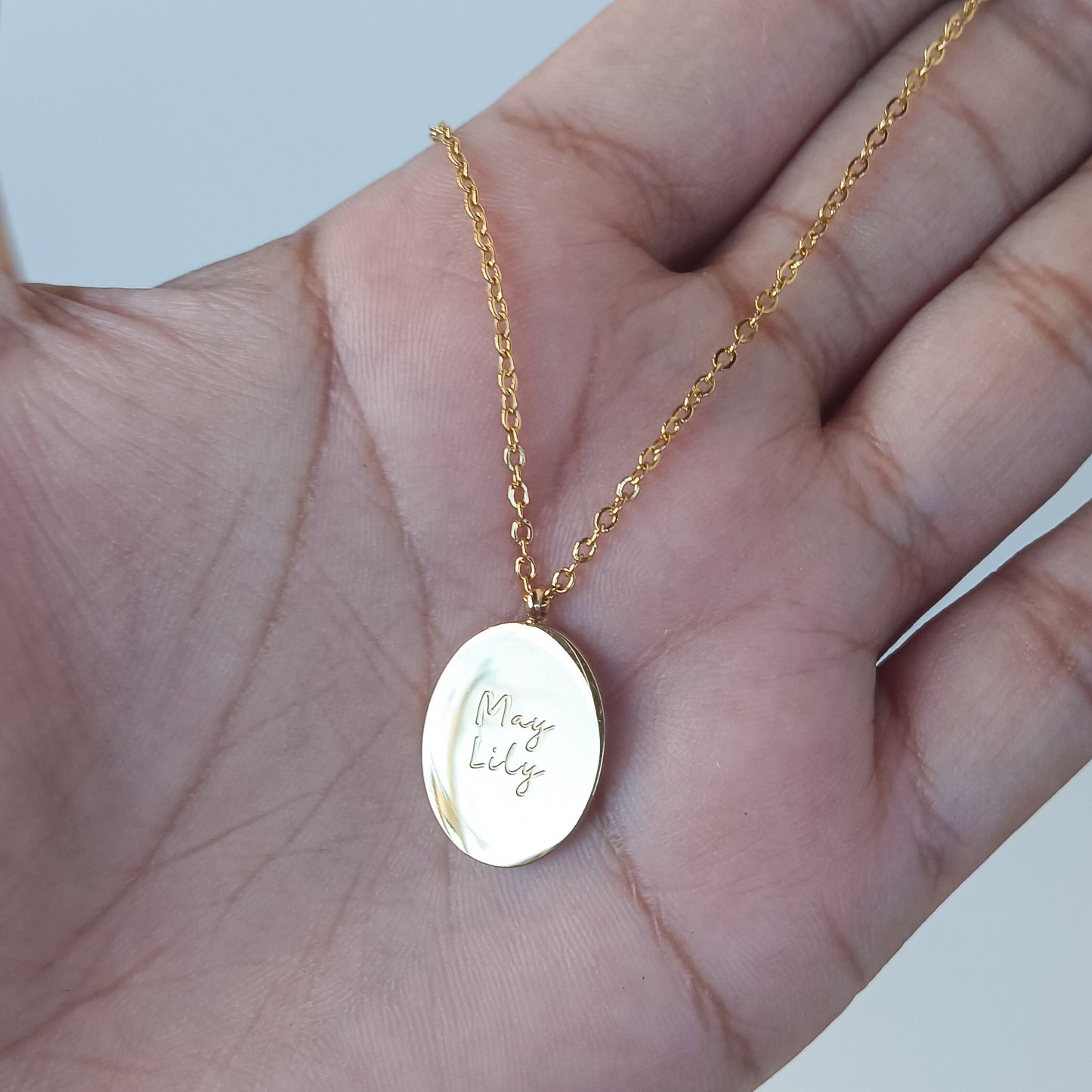Floral Birth Month Necklace