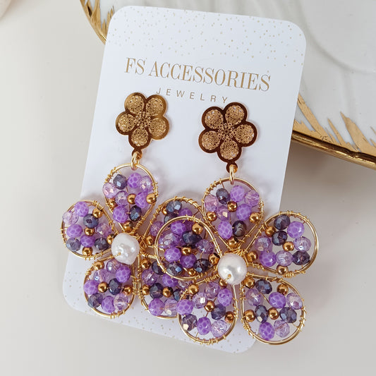Carla Flower Earrings