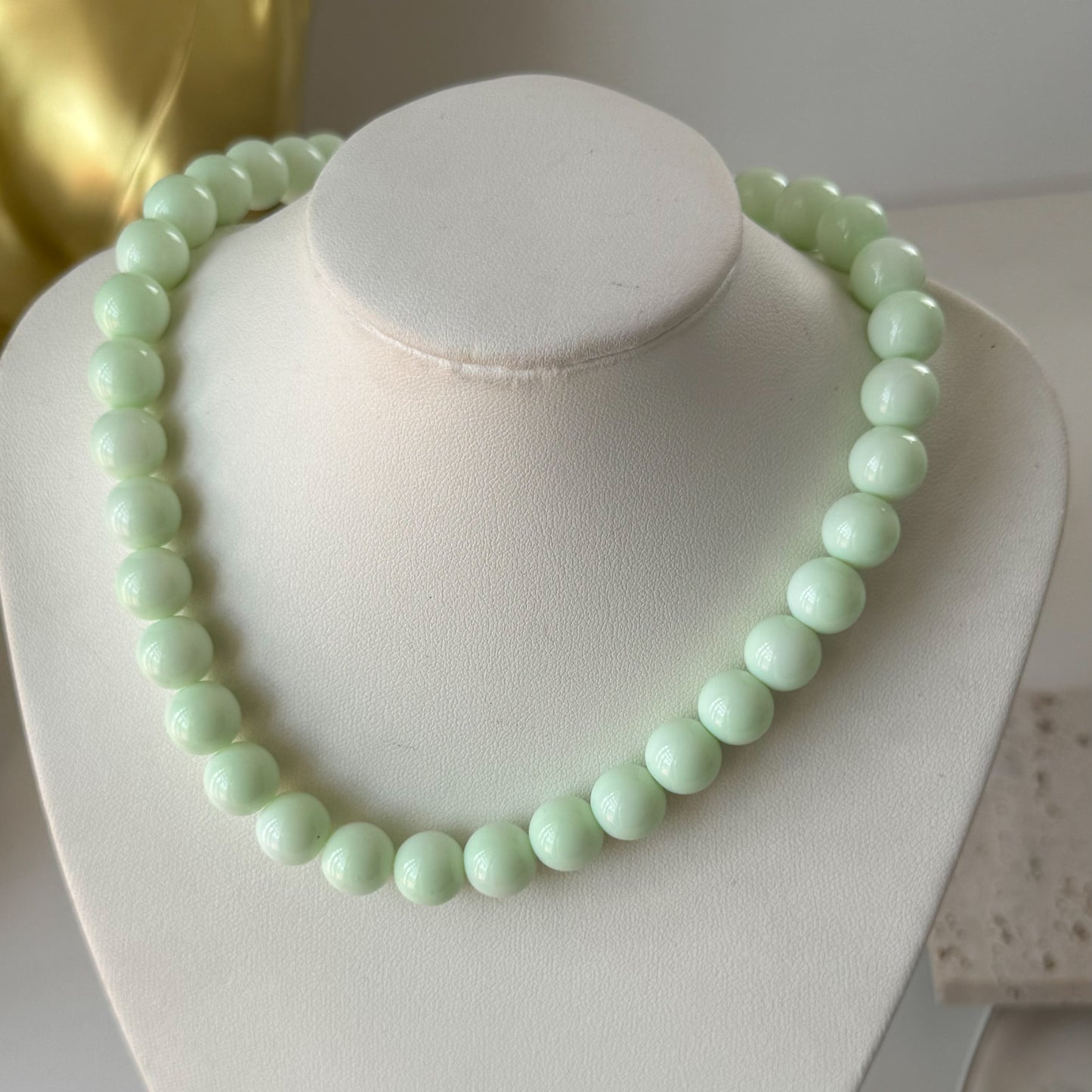 Chunky Trendy Beaded Necklace