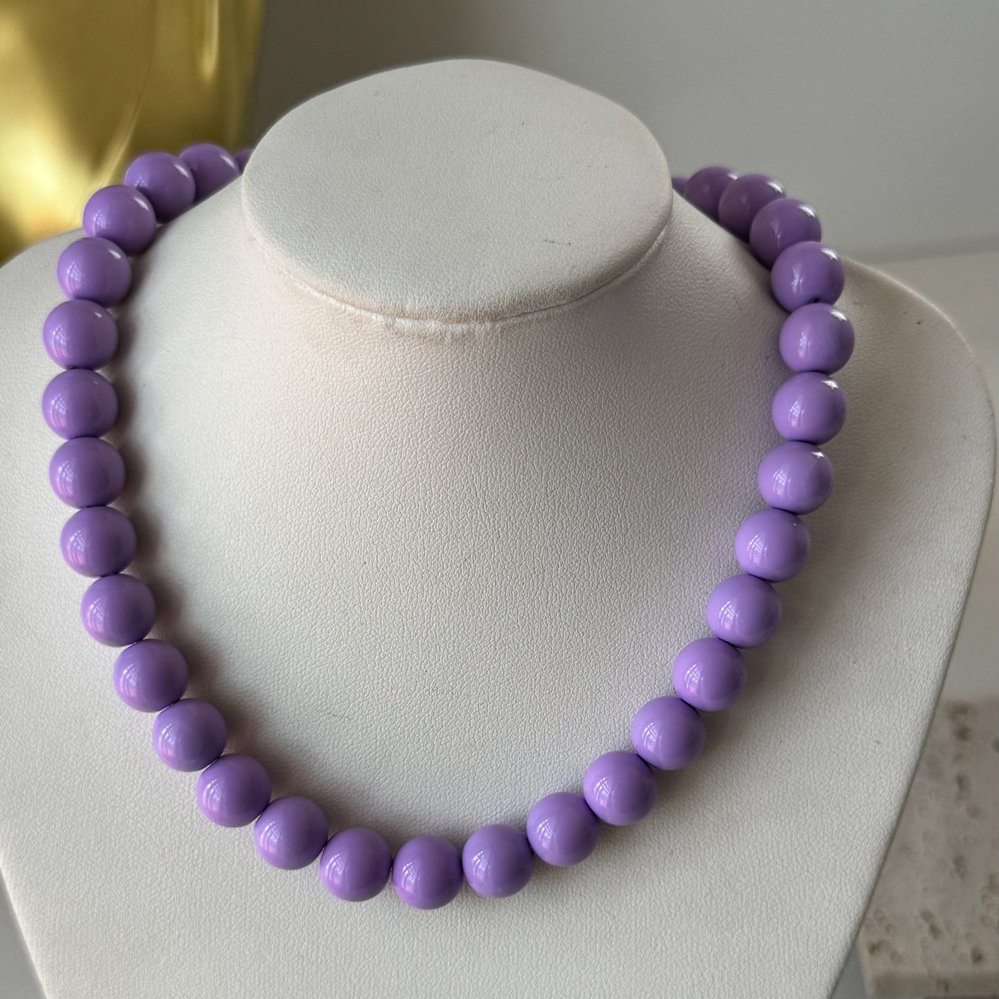 Chunky Trendy Beaded Necklace