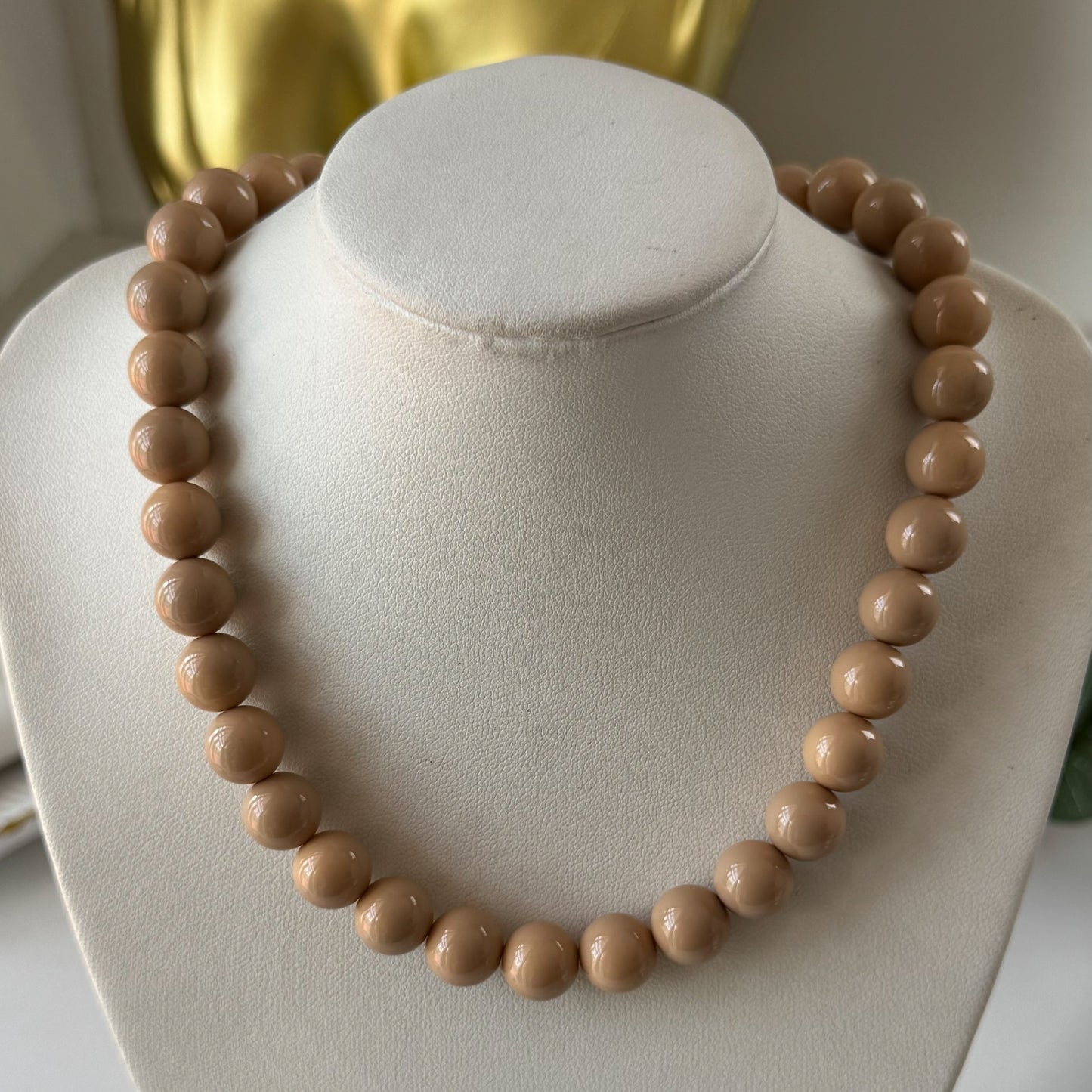 Chunky Trendy Beaded Necklace