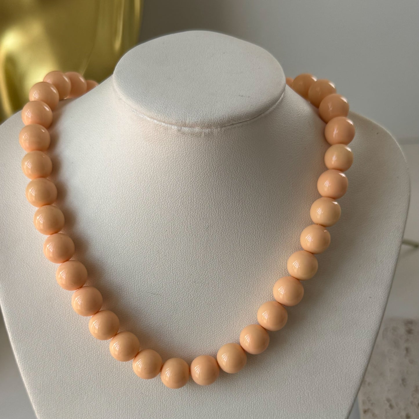 Chunky Trendy Beaded Necklace