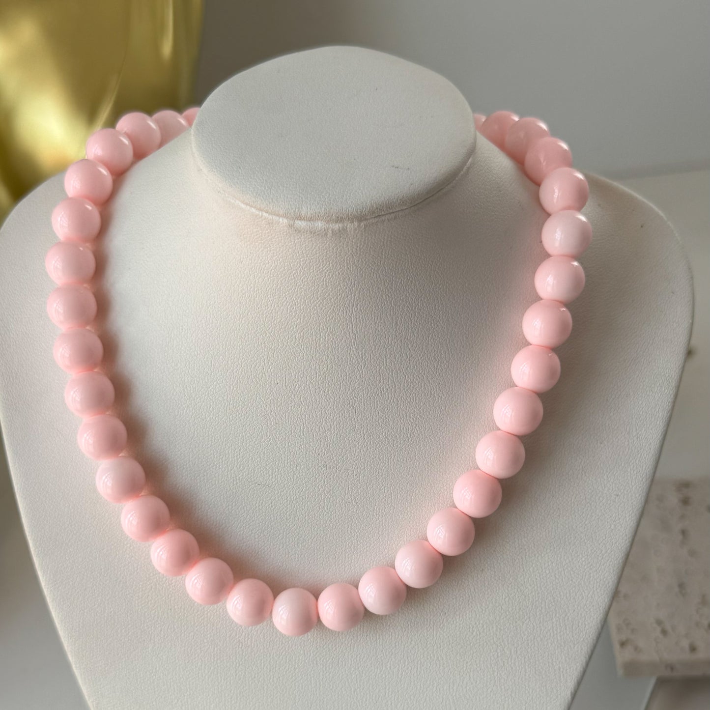 Chunky Trendy Beaded Necklace