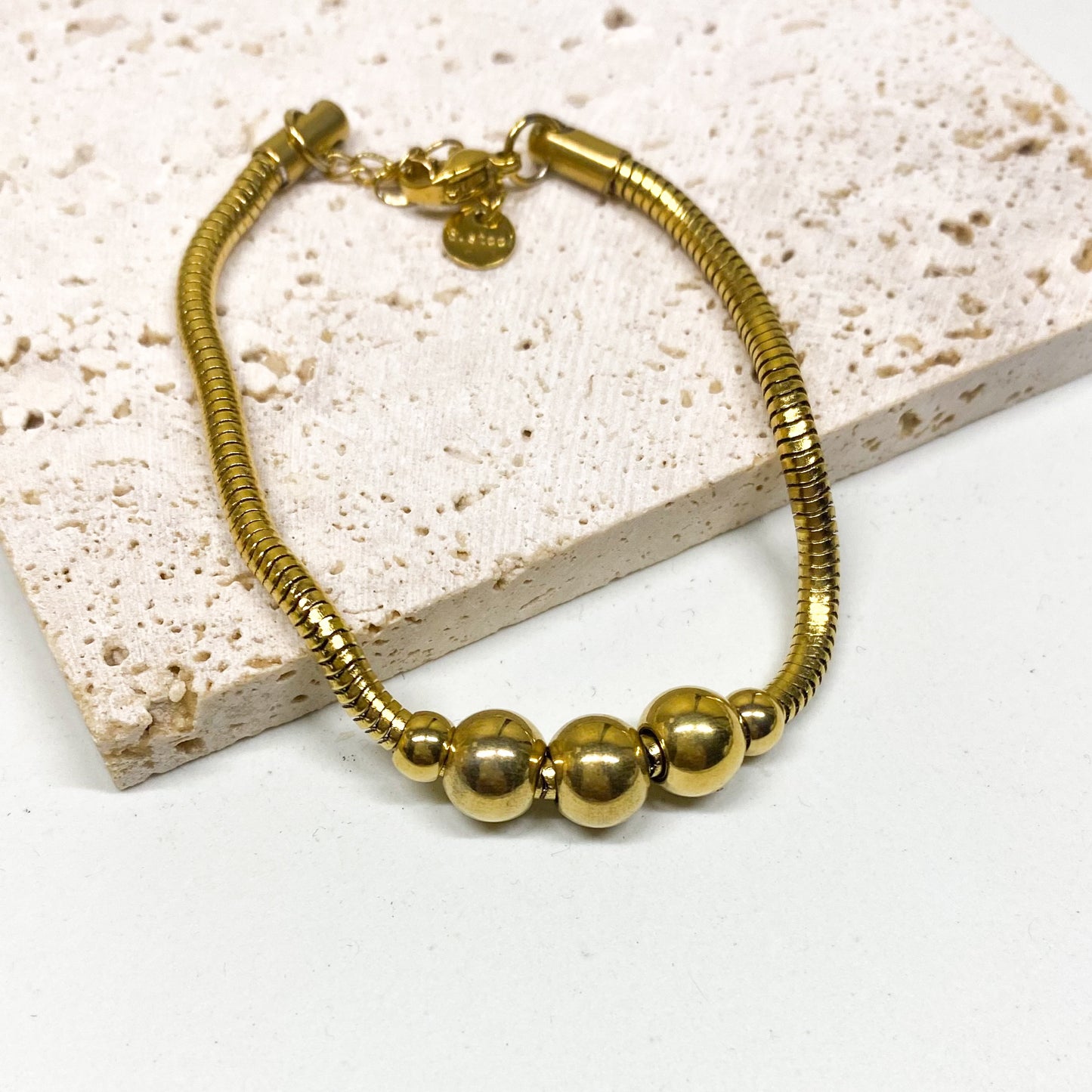 Gold Solid Bracelet