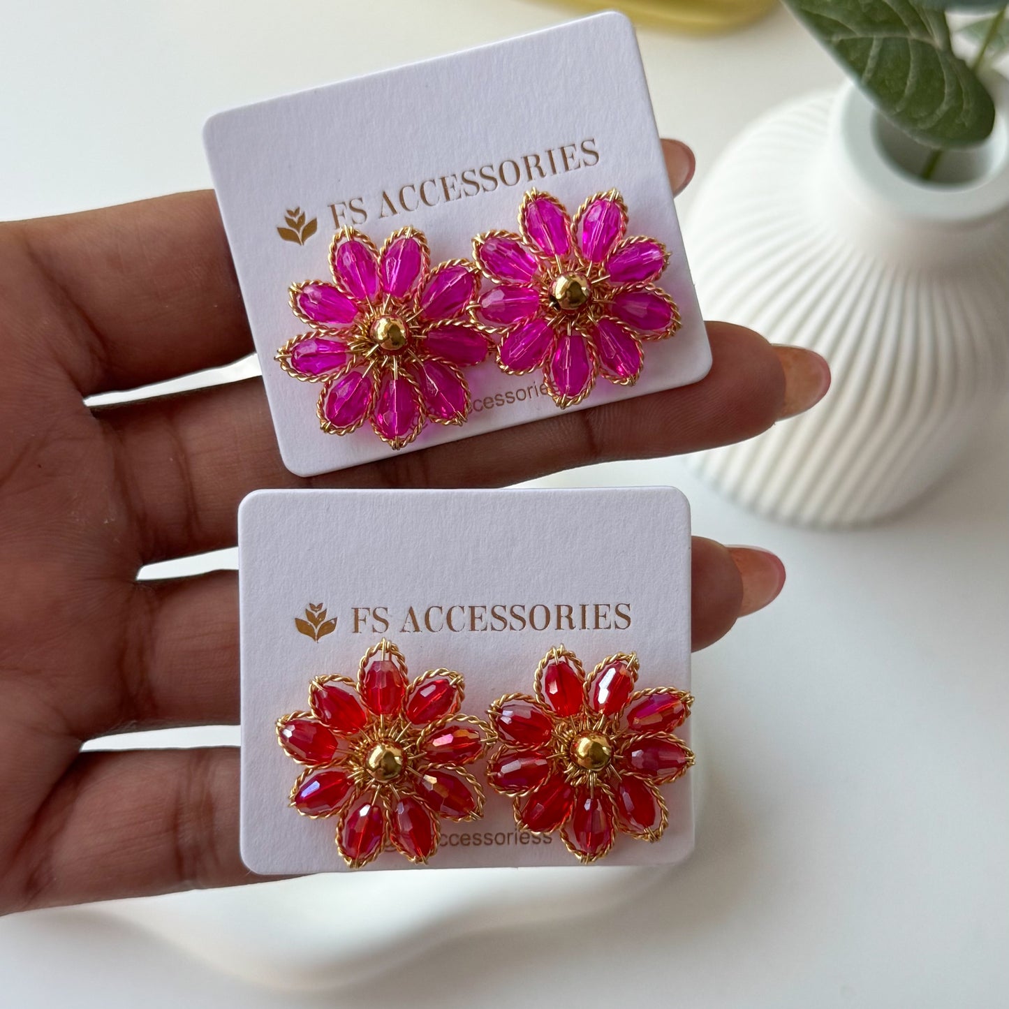 Mirian Flower Studs