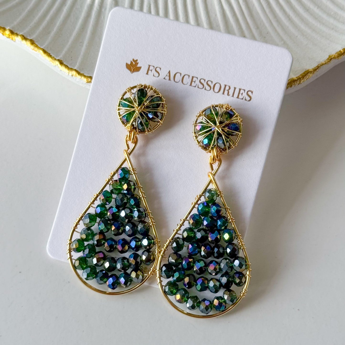 Crystal Drop Earrings