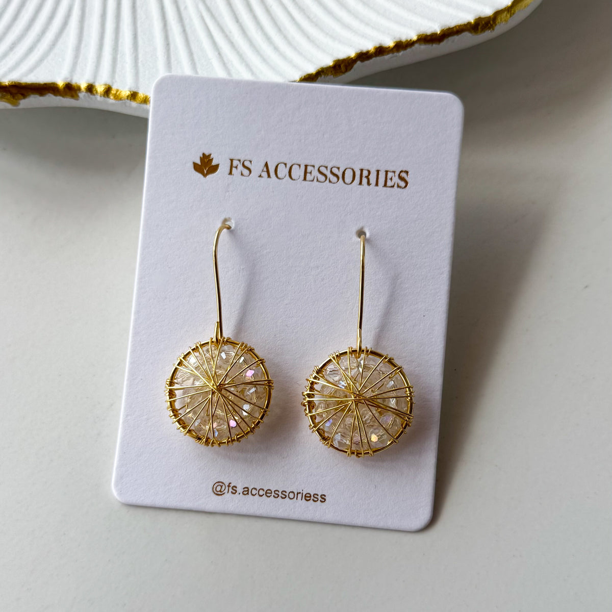 Mini Dreamcatcher Earrings with hooks