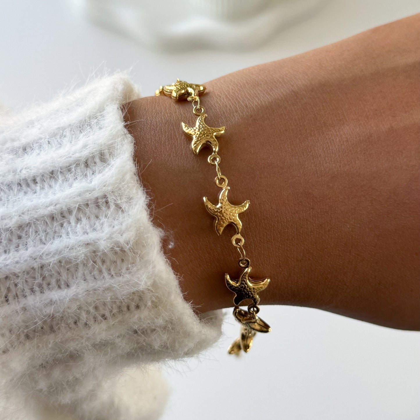 Solid Starfish Bracelet