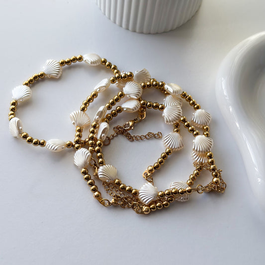 Shell Beaded Bracelet