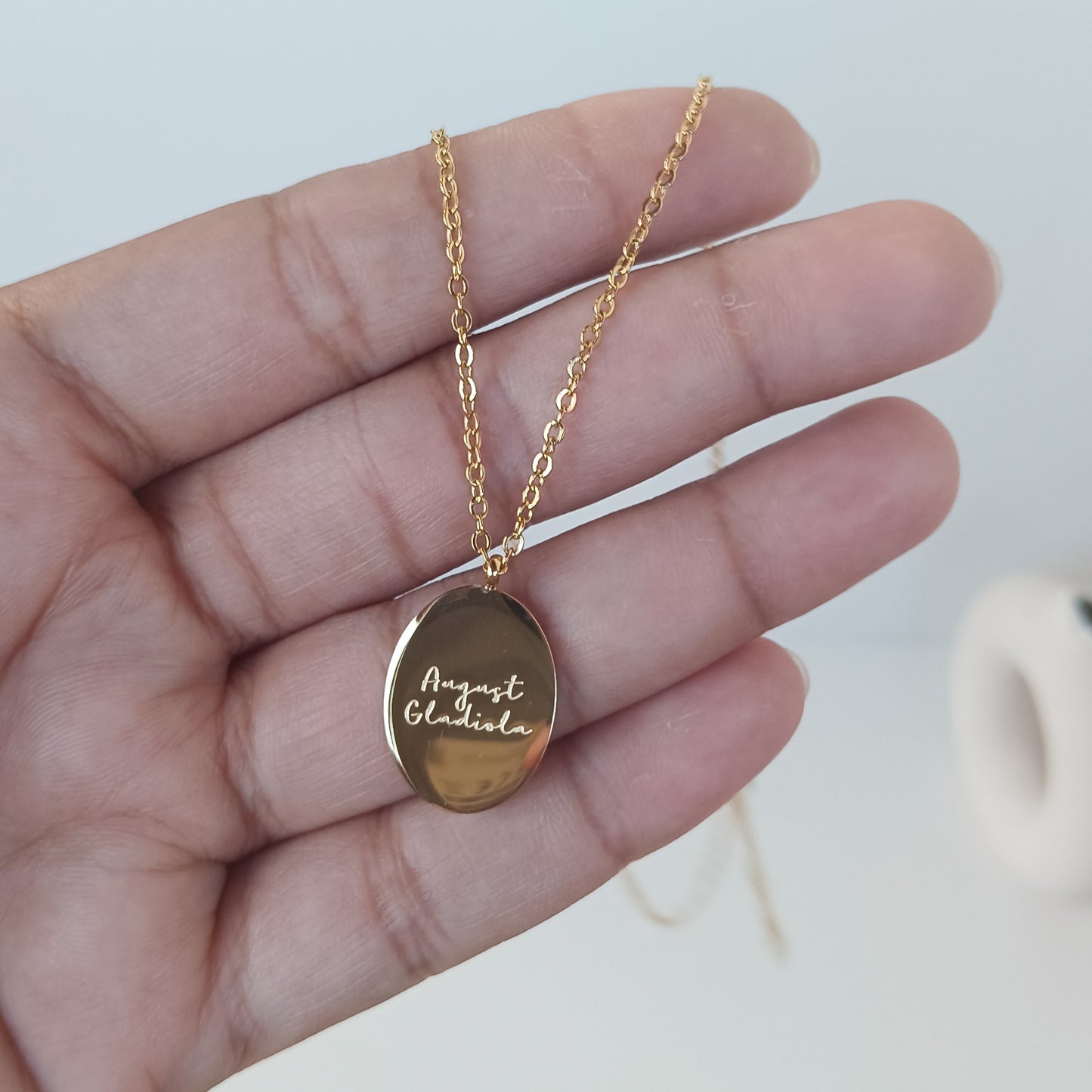 Floral Birth Month Necklace